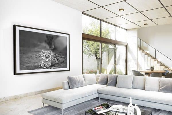 LION luxury wall art for living room