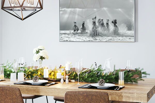 mustang pictures for dining room walll art